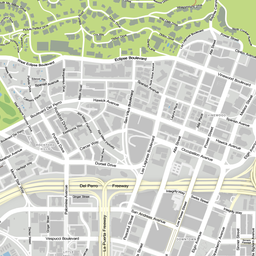 Territorial map of metropolitan Los Santos as of 9/6/21 : r/RPClipsGTA